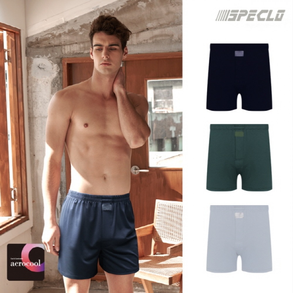 (スペックロ) Adplus Aerocool メンズトランクショーツ 3点セットビッグサイズ吸湿速乾タイプ