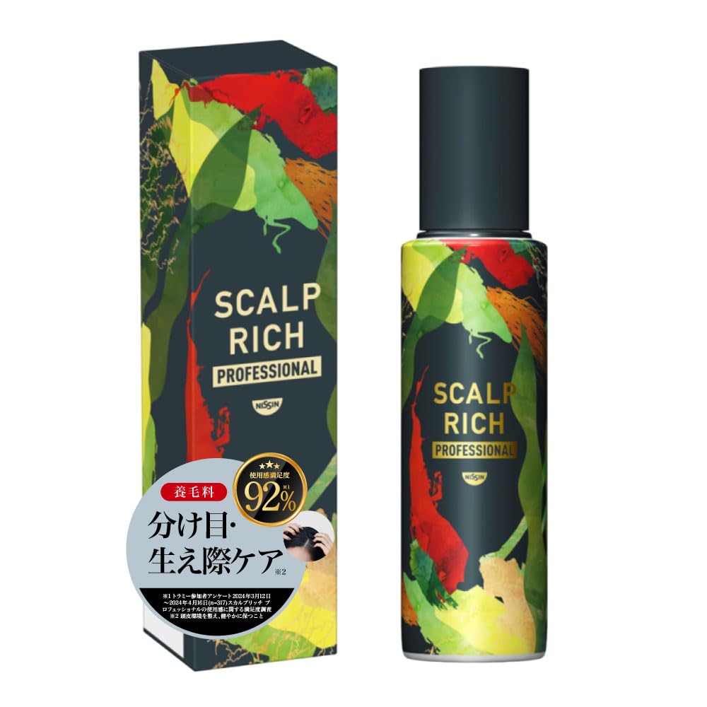 日清食品 スカルプリッチプロフェッショナル 1本 100ml 約30日分 男女兼用 養毛料 頭皮ケア 女性用 男性用 スカルプ乳酸桿菌 スカルプケア