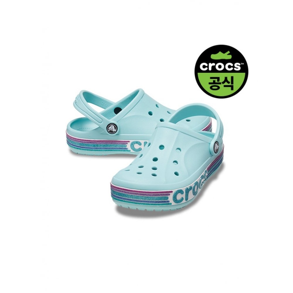 クロックスキッズ幼児用バヤバンドレインボーグリッタークラッグ T PWA 5,733円