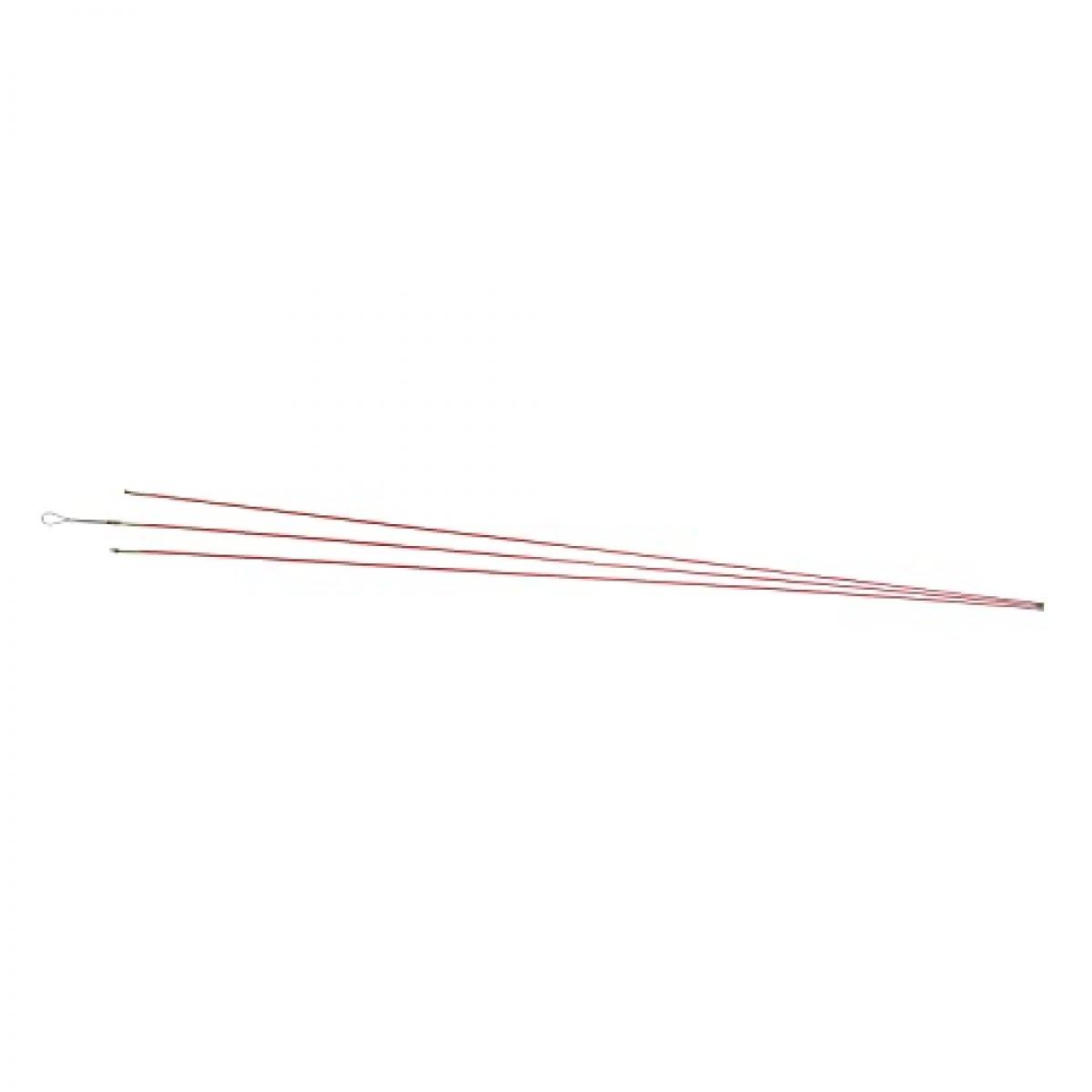 デンサン ジョイント釣り名人Jr. φ4mm×1.8m オレンジ 3本 ケーブル索引具 JF-454
