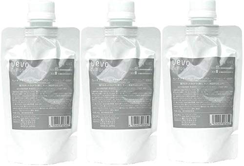 QIDUHUQI 【X3個セット】 デミ ウェーボ デザインキューブ ドライワックス 200g 業務用 dry wax DEMI uevo design cube