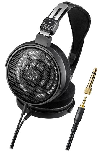 オーディオテクニカ ATH-R30x 開放型 モニターヘッドホン 有線 軽量【DTM 音楽鑑賞 楽器練習 電子ピアノ 6.3mmヘッドホン端子変換プラグ付き オープンバック スタジオモニター ヘッドホ