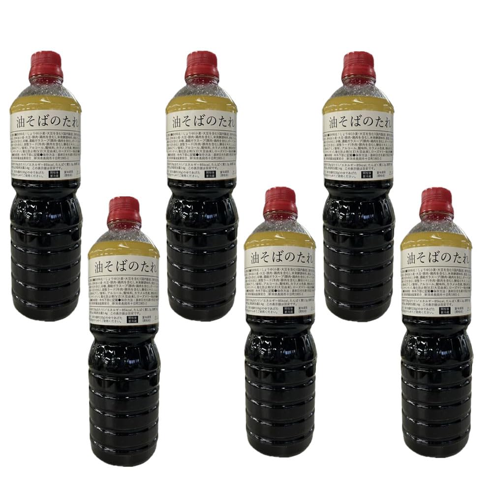 キッコーシン 油そばのたれ 1L×6