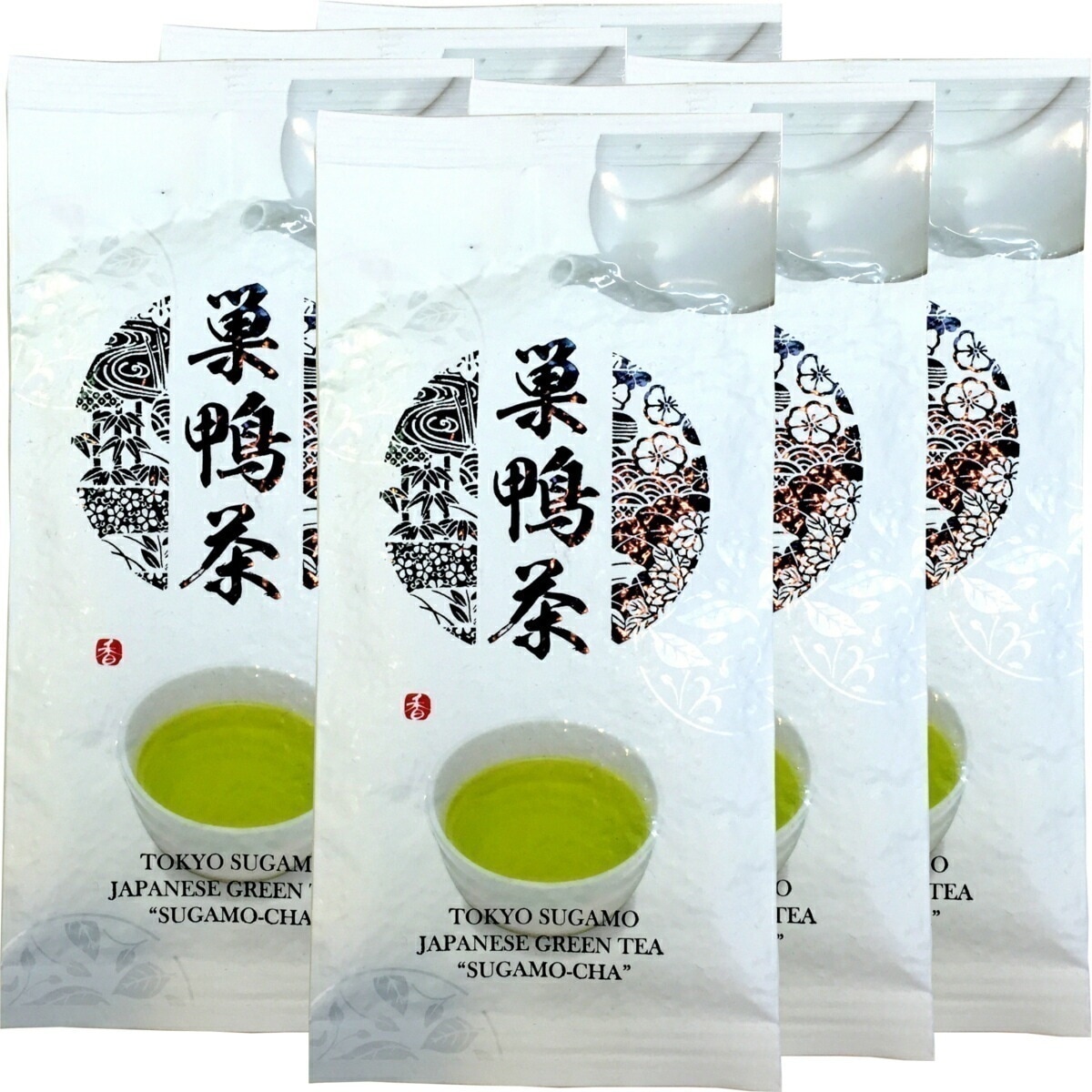 高級日本茶 巣鴨のお茶屋さん山年園でしか買えない「巣鴨茶」 100g6袋セット 茶葉 深蒸し茶 お茶 緑茶 国産 掛川茶 茶葉 カテキン 贈り物 名品 ギフト プレゼント お中元 敬老の日 プチギフト