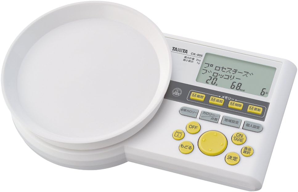 タニタ カロリースケール CK-005-WH ホワイト