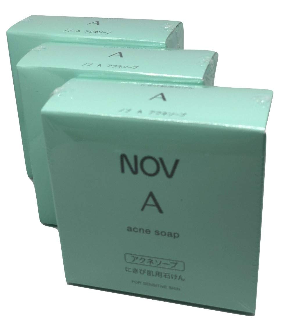ＮＯＶ ノブ Ａ アクネソープ 3個セット 医薬部外品