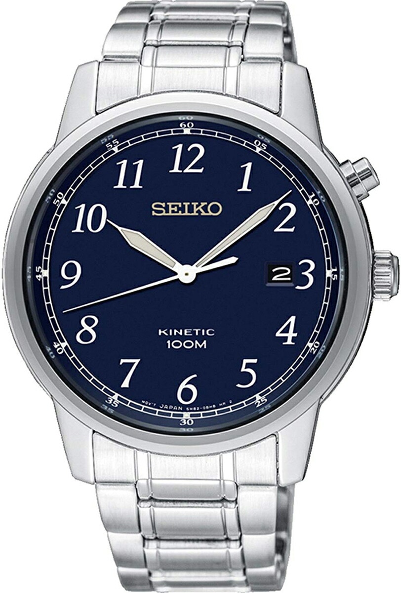 [10年保証] [製造終了 希少海外モデル] SEIKO SKA777P1 [セイコーインポート] KINETIC セイコー キネティック 100m防水