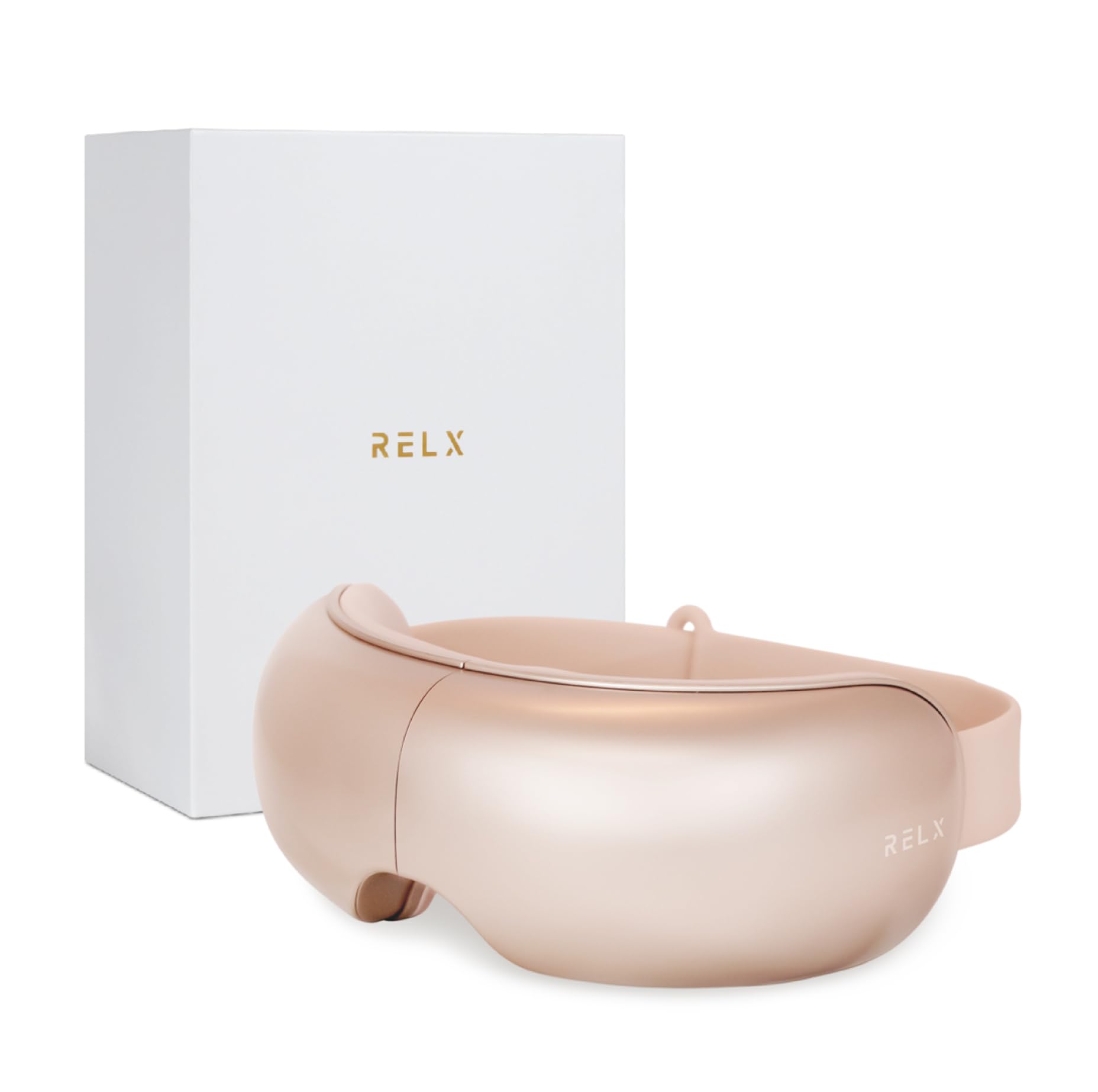 RELX【国家資格保有のアイケアアドバイザー監修】アイウォーマー 【日本企業企画】 Bluetooth機能搭載 目元エステ ホットアイマスク 目元美顔器 美容家電 USB充電式 ギフト プレゼント 折