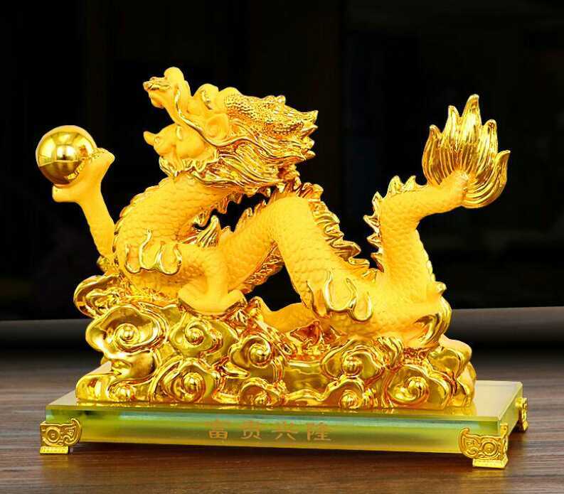 富貴興隆龍はオフィスの風水の玄関を飾ります