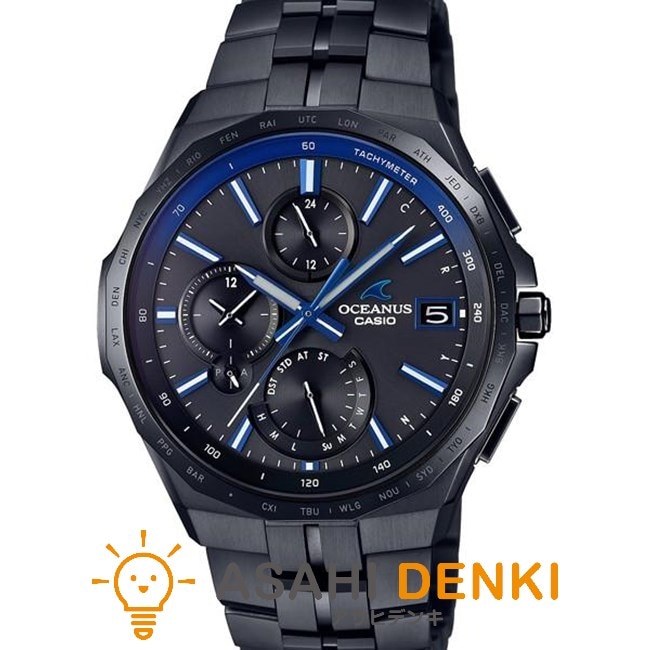 腕時計・時計 カシオ OCW-S5000B-1AJF モバイルリンク 電波ソーラー OCEANUS オシアナス CASIO メンズ