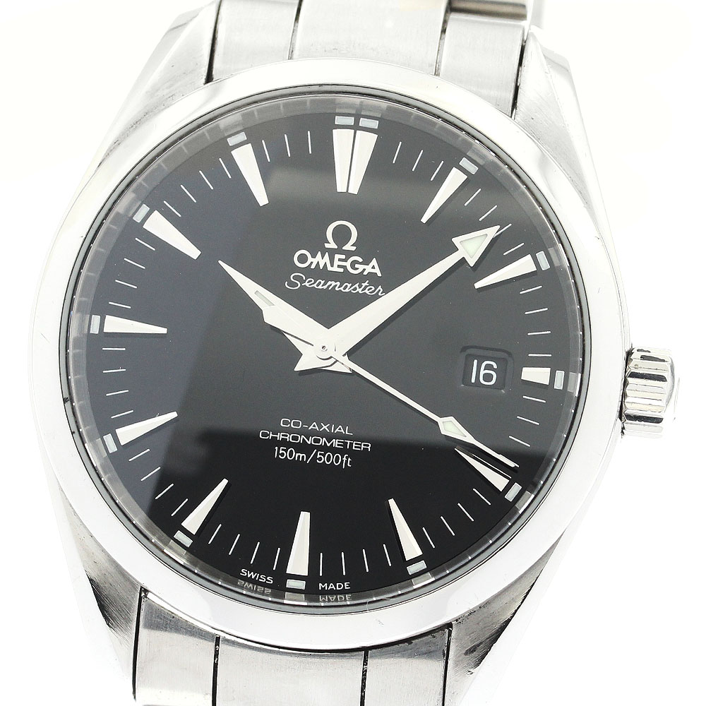 オメガ OMEGA 2503.50 シーマスター アクアテラ コーアクシャル 自動巻き メンズ _877698【中古】