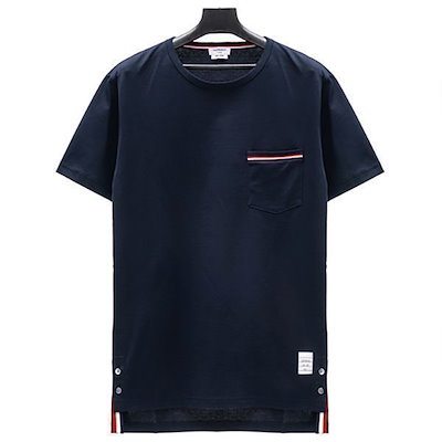 ポケットトリミングミディアムウェイトジャージコットン半袖Tシャツ 142313630 [U]