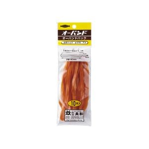 (まとめ) 共和 オーバンドパック #370 内径89mm GM-410 1パック（10本） (×50セット)