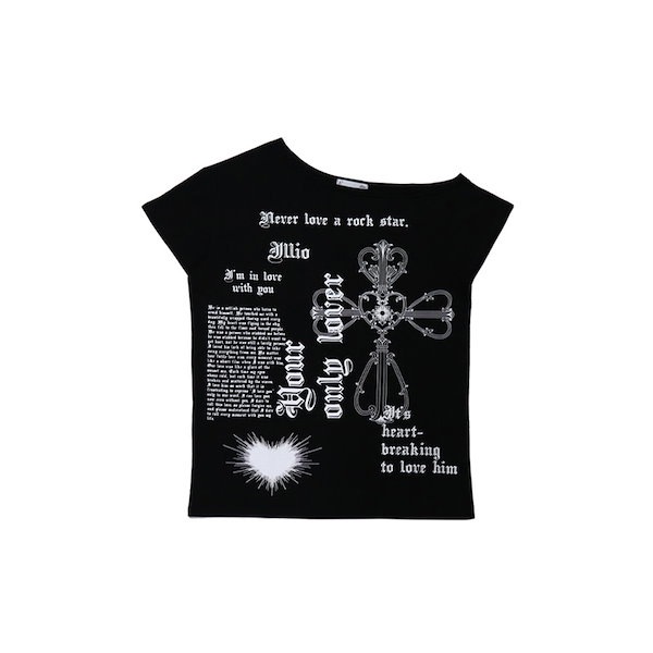 aespa Tシャツ　カリナ aespa karina カリナ Tシャツ rap ブラック vintageの通販 by