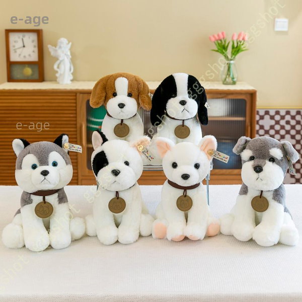 サンアロー チェルシーテラス ハスキー 犬 置物 ぬいぐるみ サンアロー チェルシーテラス ハスキー 犬 置物 ぬいぐるみ