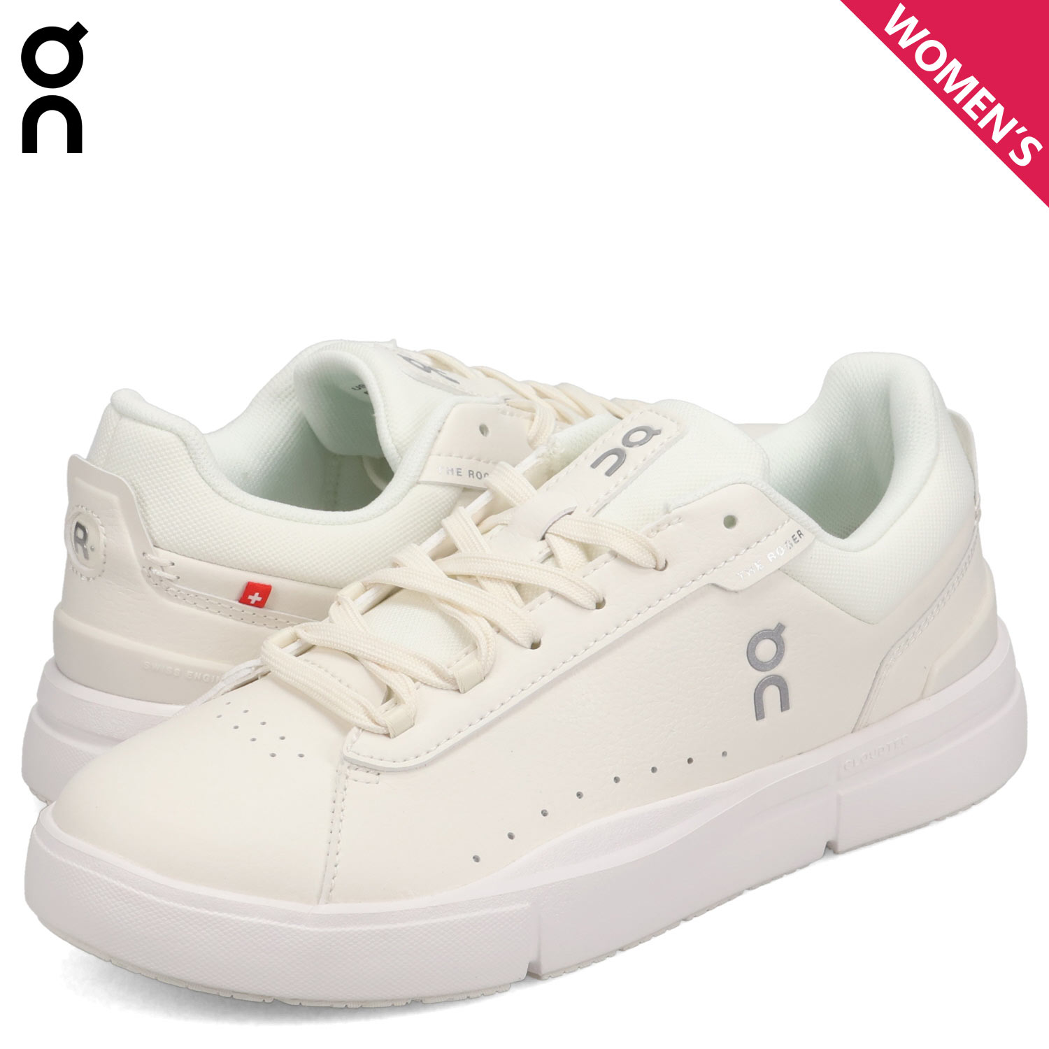 スニーカー ロジャー アドバンテージ レディース W ベージュ 3WF30393334