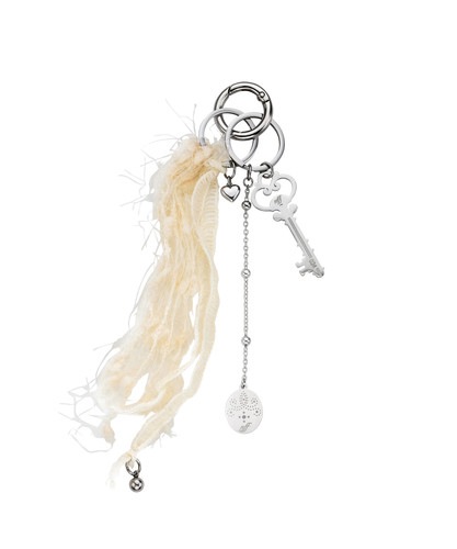 NFF mellow keyring ivory メローキーリング アイボリー 韓国雑貨 正規品 キーホルダー
