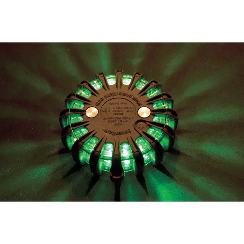 パワーフレア社　PF セーフティライト 緑　PF210GOD