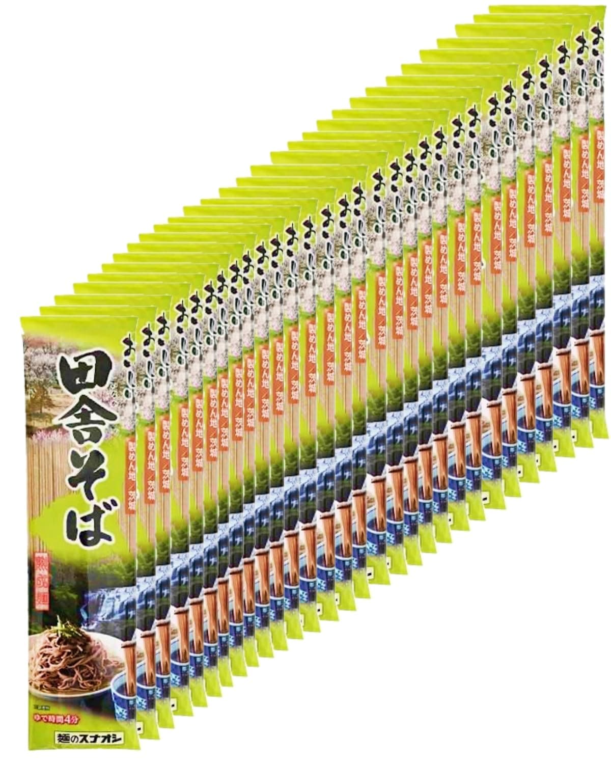 麺のスナオシ おいしい田舎そば 200g ×30