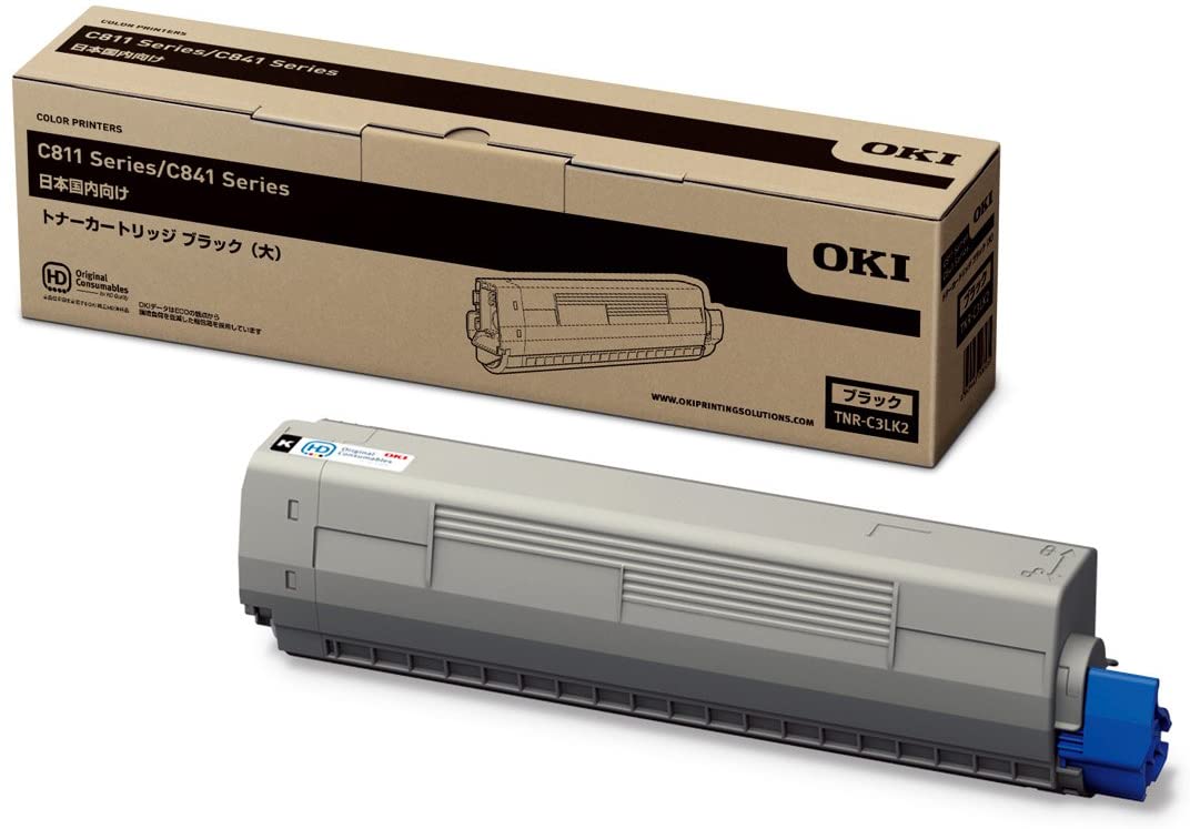 OKI TNR-C3LK2 [ブラック] トナー 対応機種:C841dn/C811dn/C811dn