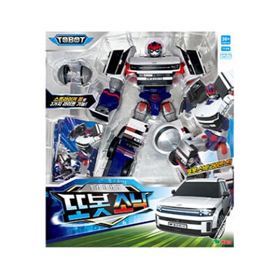 [正規品] トボット ソニック/ NEW SANTAFE/ストライカーボール 包含/LED ライト機能/自動車/コアロイド/合体ロボット/変身ロボット/韓国ロボット/SONIC/2025/新型