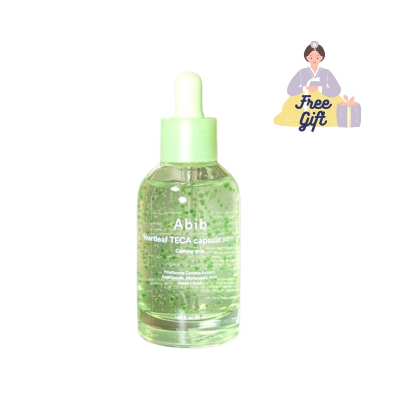 [Abi]ドクダミ テカカプセル セラム カーミングドロップ 50ml　韓国コスメ/トラブル肌/鎮静ケア/トラブルケア/ノンコメドジェニック