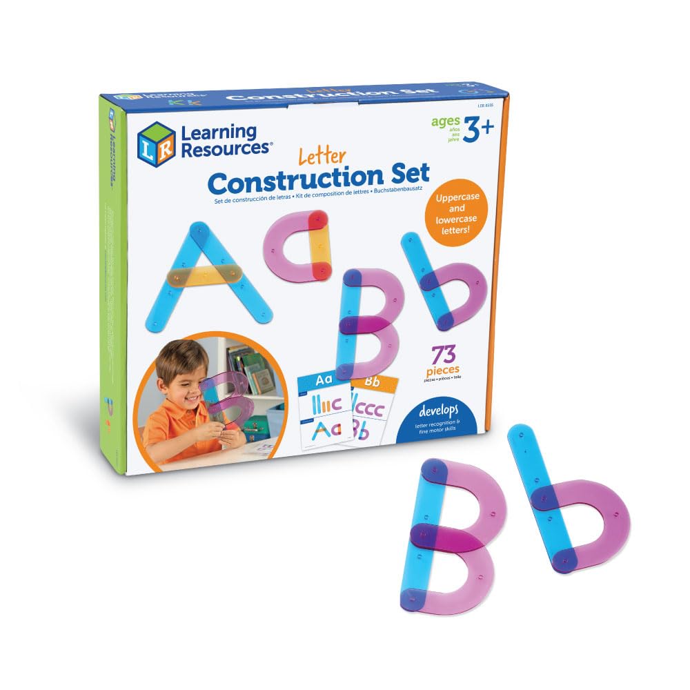 ラーニング リソーシーズ Letter Construction Activity Set 文字を作ろう！ アクティビティセット LER 8555