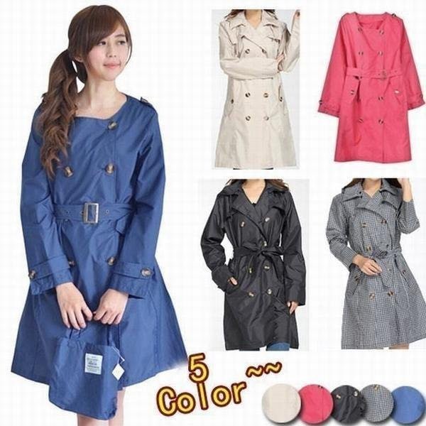 レディース レインコート レインウェア 軽い ロングタイプ 雨具 おしゃれ 防水 軽量 雨の日 可愛い おしゃれ ァッション