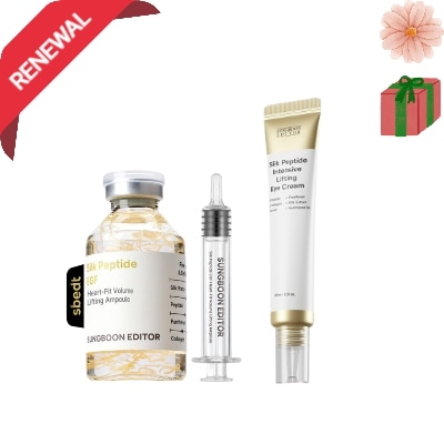 シルクペプチド EGF ハートフィット ボリューム リフティング アンプル 40ml+シルクペプチド インテンシブ リフティング アイクリーム 30ml/目元 / たるみ / リフティング /