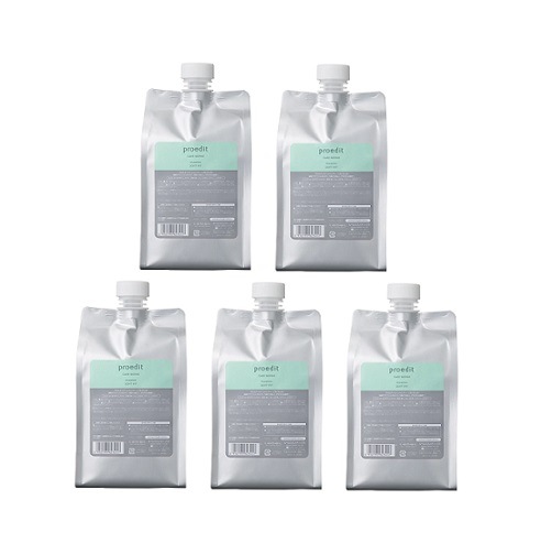 【5個セット】プロエディット ケアワークス シャンプー 1000ml レフィル ソフトフィット