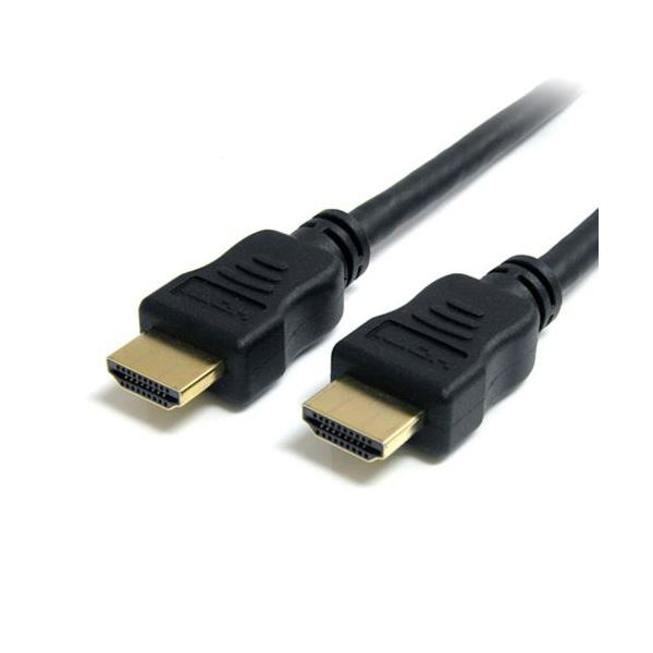 (まとめ) StarTech.com HDMIケーブル 1m オス-オス ブラック HDMM1MHS 1本 (×3セット)