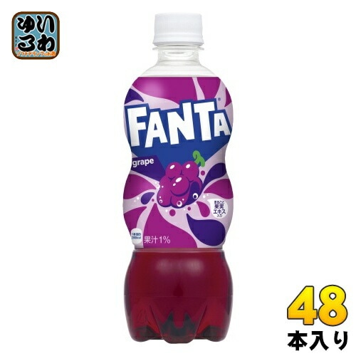 コカ・コーラ ファンタ グレープ 500ml ペットボトル 48本 (24本入×2 まとめ買い) 炭酸飲料 FANTA コカコーラ 4,706円