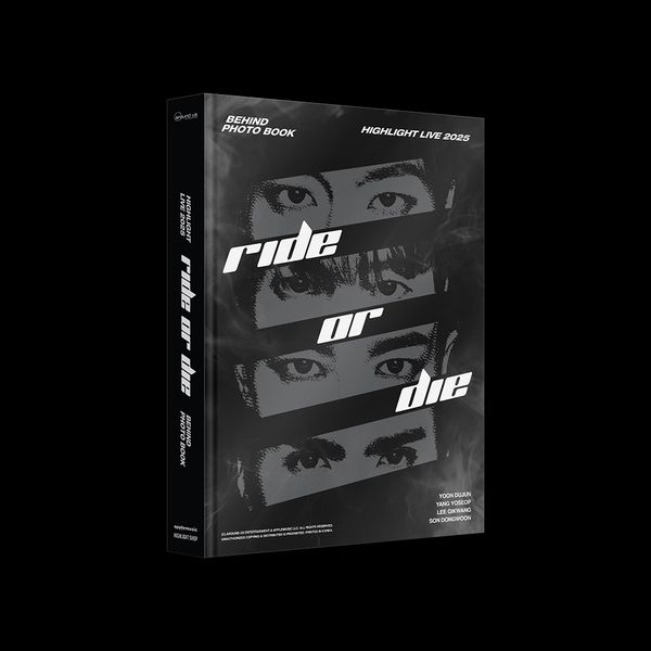 (Photobook) HIGHLIGHT LIVE 2025 [RIDE OR DIE] BEHIND PHOTO BOOK