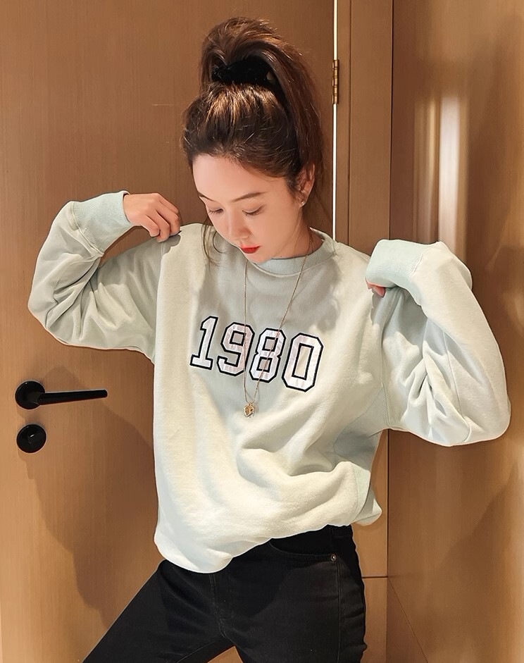 トップス プルオーバー トレーナー スウェット 袖あり 長袖 ドロップショルダー 萌袖 クルーネック かわいい カジュアル おしゃれ お洒落 かっこいい ラフ メンズライク マニッシュ ボーイッシュ 11,381円