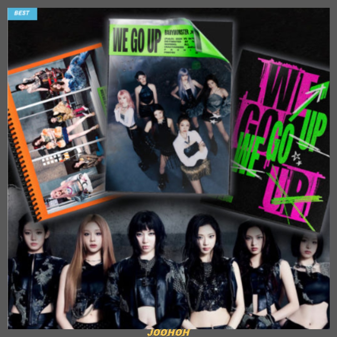 [3種1セット] BABYMONSTER Mini 2nd Album 『WE GO UP』 Photobook ver. 全3種