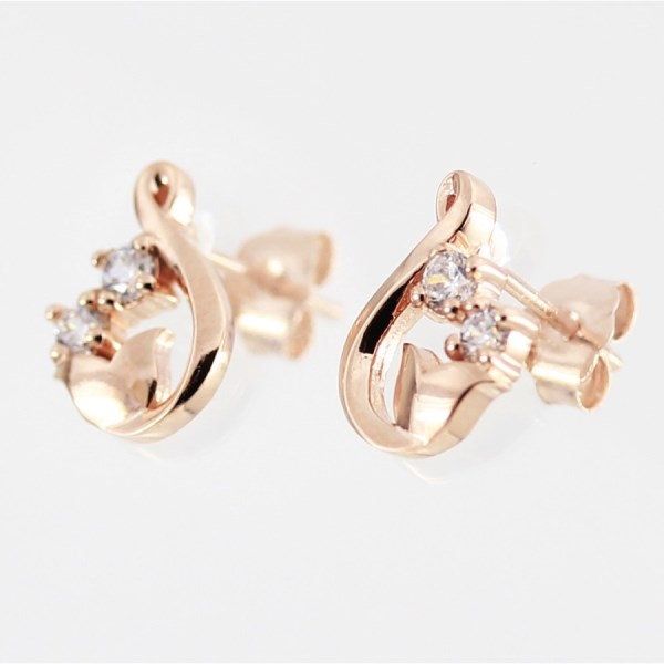 即納 Tirr Lirr ティルリル レディース シルバー キュービック ジルコニア ピアス TES-106 アクセサリー ピンクゴールド カラー 芸能人 着用 雑誌 掲載 ブランド ジュエリー 7,379円