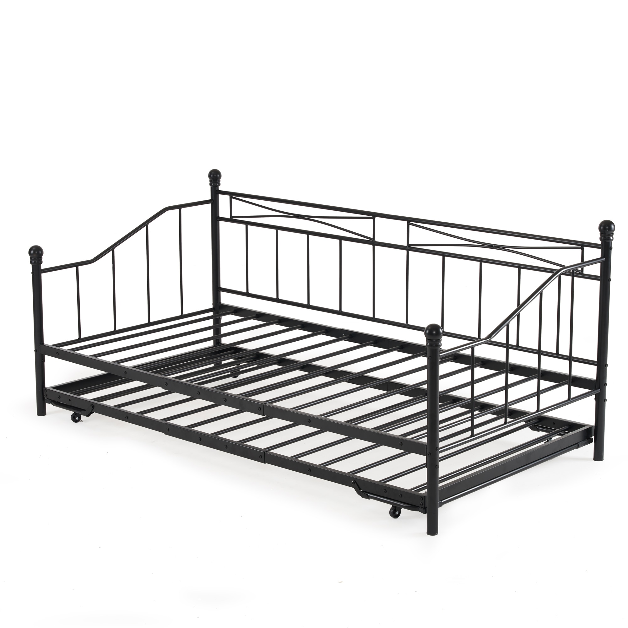 155【新作】【ブラック】親子ベッド 二段ベッド パイプベッド シングルベッド ディベッド 多段ベッド シングル ベッド ベッドフレーム パイプ 収納 北欧風 おしゃれ 子供部屋 送料無料 スチール 32,109円