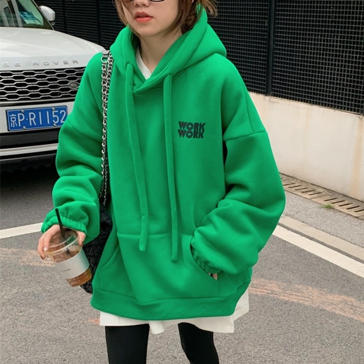 オーバーサイズ 胸ロゴ バックロゴ カンガルーポケット ユニセックス トップス パーカー フーディー