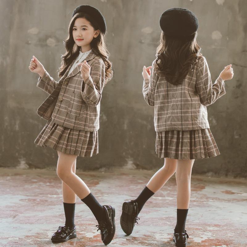 入学式 子供服 女の子 フォーマル スーツ 2点セット 韓国 子供服 卒業式 入学式 女の子 ジャケット 小学生 スーツ セーラー服 スーツ スカート