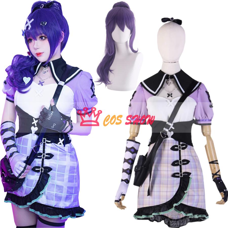 2025新品販売 プロジェクトセカイカラフルステージプロセカ 25時ナイトコードで何かが違う食卓 朝比奈まふゆ コスプレ衣装 cosplay 仮装 バッグ付き イベント