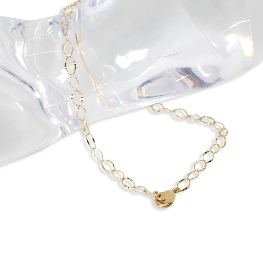 【中古】K18 デザイン ブレスレット[g399-56]