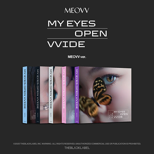 【セット/アルバム5種】 MEOVV - MY EYES OPEN VVIDE (MEOVV ver.)