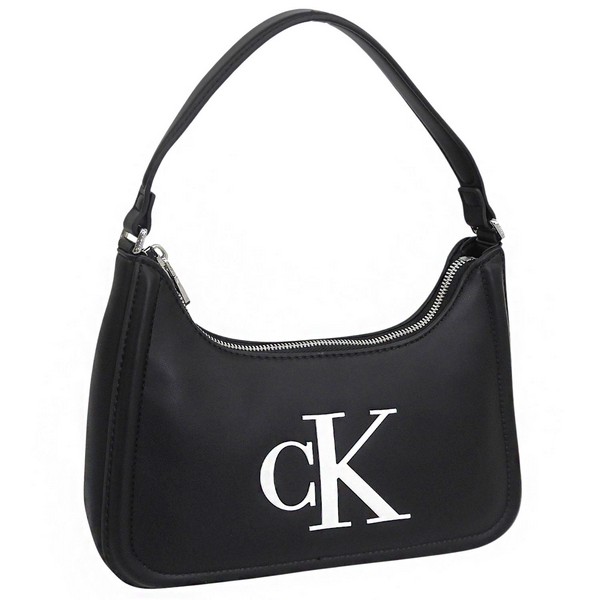 カルバンクライン バッグ レディース ハンドバック アウトレット ブラック BOLD CK SMALL SHOULDER BAG 4F3230G-002 CALVIN KLEIN