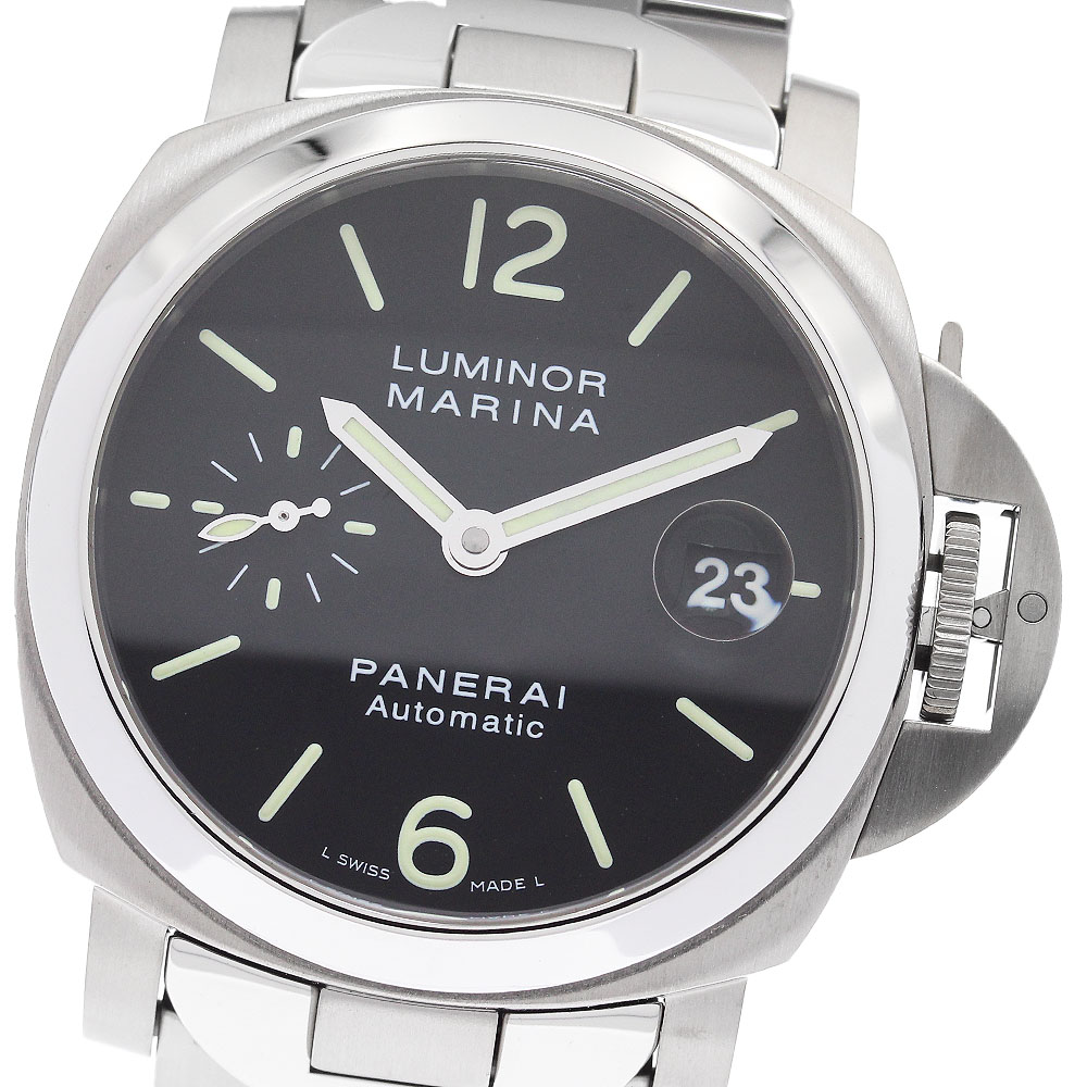 パネライ PANERAI PAM00333 ルミノール マリーナ スモールセコンド 自動巻き メンズ _887145【中古】