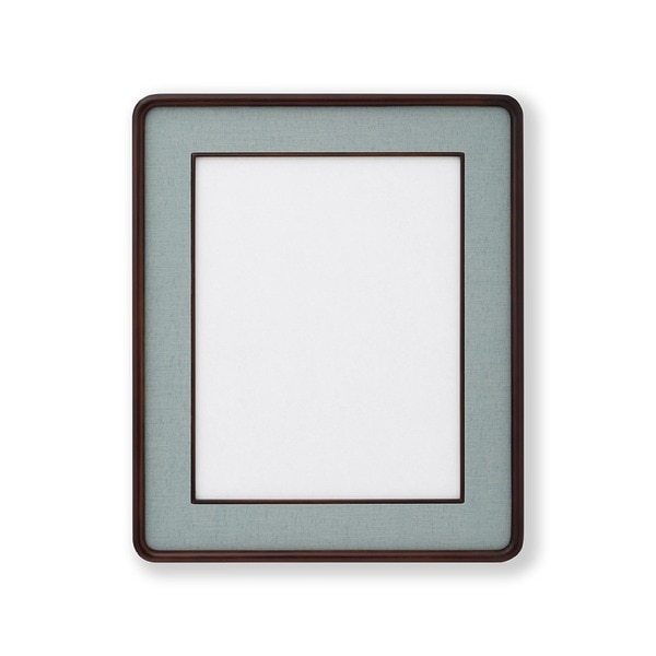 角が丸い色紙額 布マット木製色紙額 隅丸布マット色紙4号（333x242mm） 日本製 青磁 12,720円