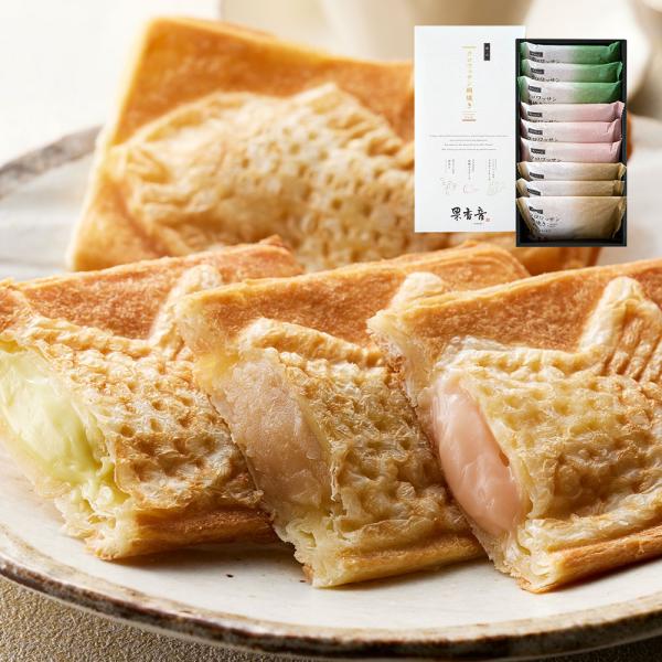 岡山 クロワッサン鯛焼き 3種ギフトセット 白あん90gx3 白桃カスタード90ｇx3 マスカットチーズ90ｇx3 SISK