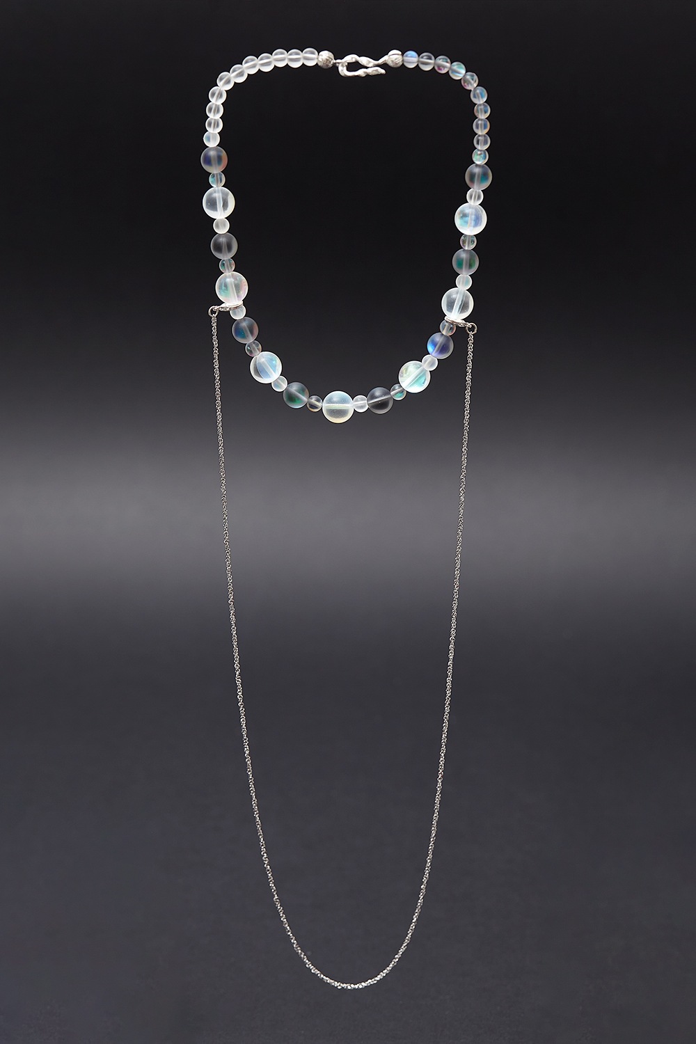 [HAZINA] Two-way Moonstone Necklace