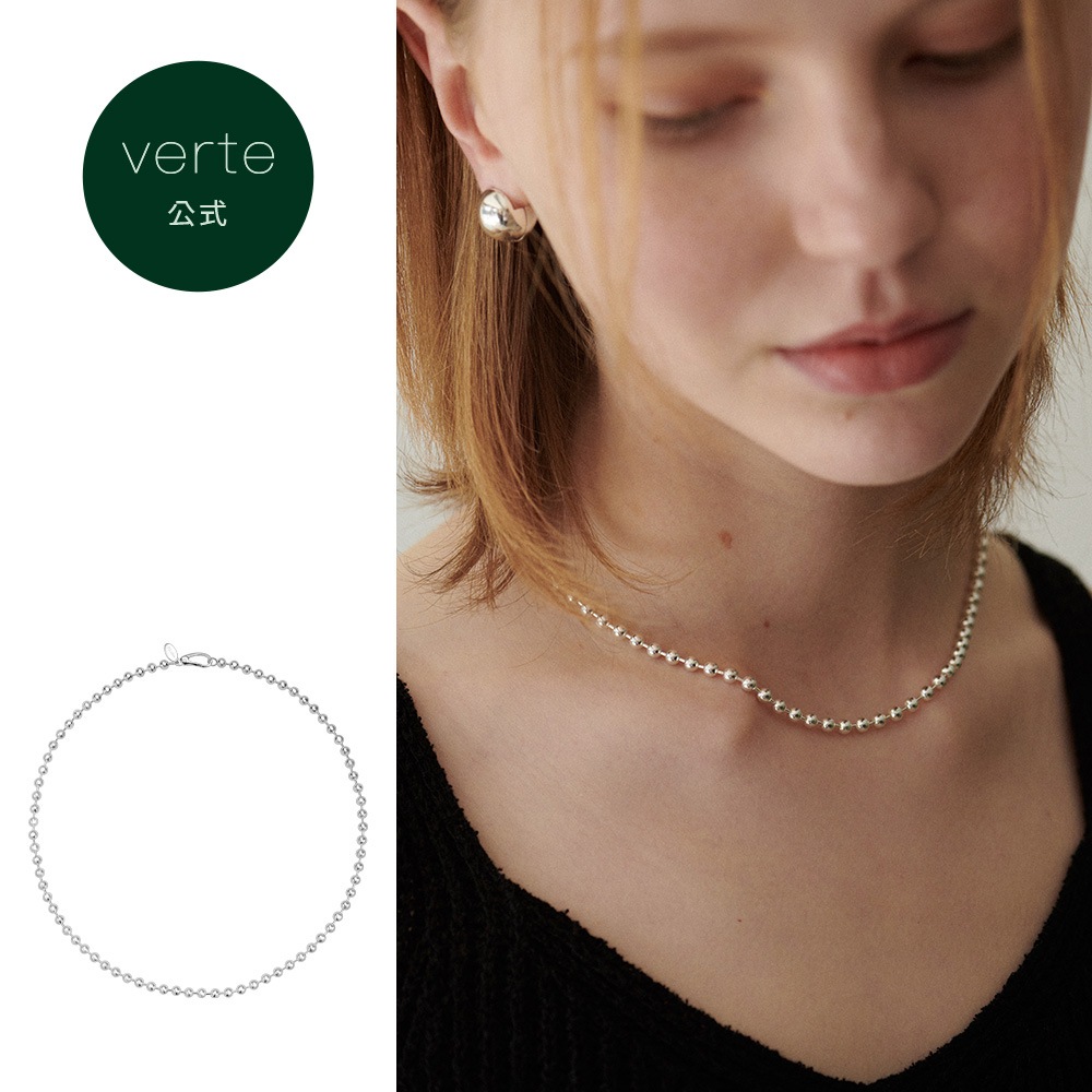 Un.silver.150 / gross corde ネックレス (silver)
