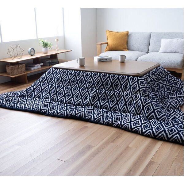 こたつ布団 薄掛 ハミナ NV ネイビー 約200x250cm