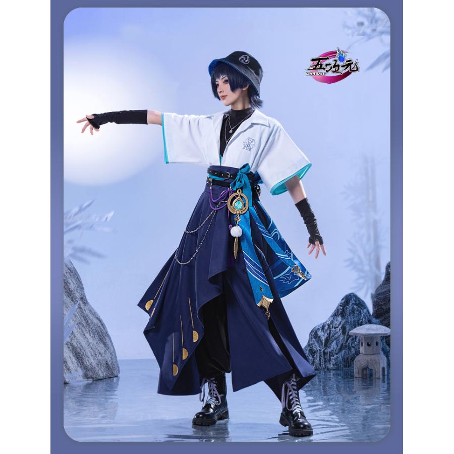 [工場直売　品質保証] 【大人気N0.1】　原神　コスプレ　スカラマシュ　散兵　天声　同人衣装　ins大人気 ウィッグ　髙!品!質